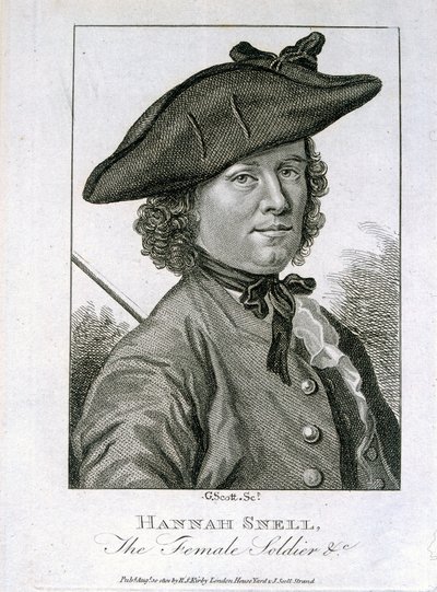 Hannah Snell, the Female Soldier, Published by R.S. Kirby, 1804 by G. Scott