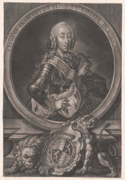 Clement Francis of Bavaria by Gabriel Bodenehr the Younger