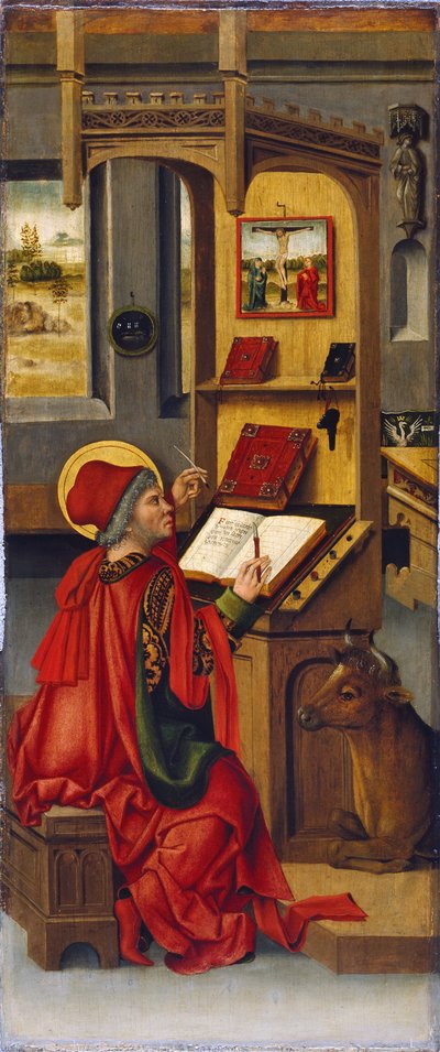 Saint Luke the Evangelist by Gabriel Mälesskircher