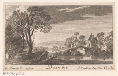 December from The Twelve Months (series title) by Gabriel Perelle