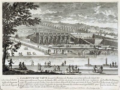 View of the Cave of Vaux-Le-Vicomte - by Perelle, Late 17th Century by Gabriel Perelle