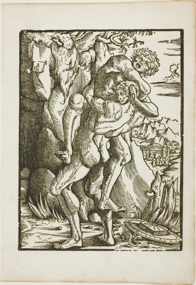 The Labors of Hercules: Hercules and Antaeus by Gabriel Salmon