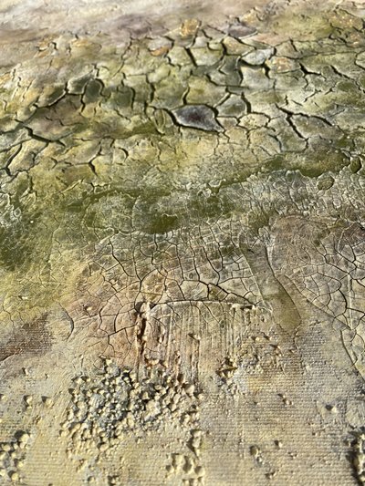 Earthy Abstract Texture by Gabriela Aleksandra Szuba