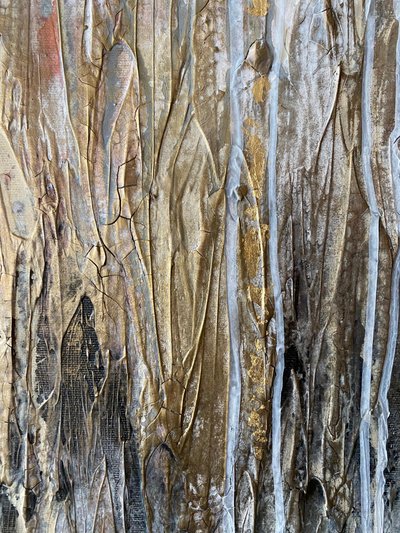 Gilded Metallic Texture by Gabriela Aleksandra Szuba