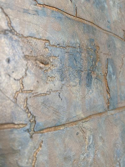 Weathered Blue Texture by Gabriela Aleksandra Szuba