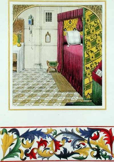 Fifteenth century interior, from 