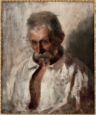 Portrait of an Old Man by Gaetano Bellei