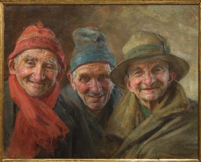 Three Friends 1917 by Gaetano Bellei