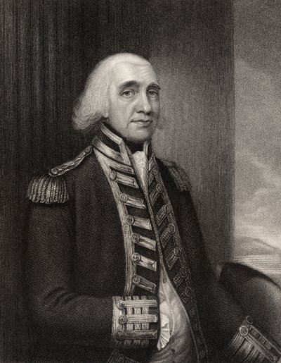 Admiral Richard Howe, engraved by W.T. Fry, from 