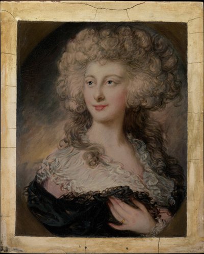 Anne Elizabeth Cholmley (1769-1788), Later Lady Mulgrave by Gainsborough Dupont