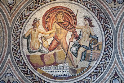 Mosaic of Hylas and the Nymphs by Gallo-Roman Gallo-Roman