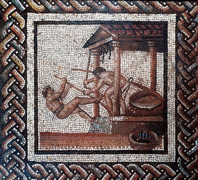 An oil press by Gallo Roman