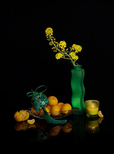 Vibrant Citrus Still Life by GaoSL