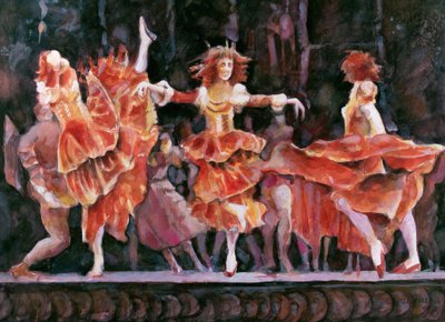 Scene from Romeo and Juliet, Royal Ballet, Covent Garden by Gareth Lloyd Ball