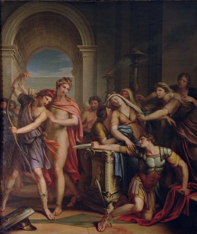 The Death of Achilles by Gavin Hamilton