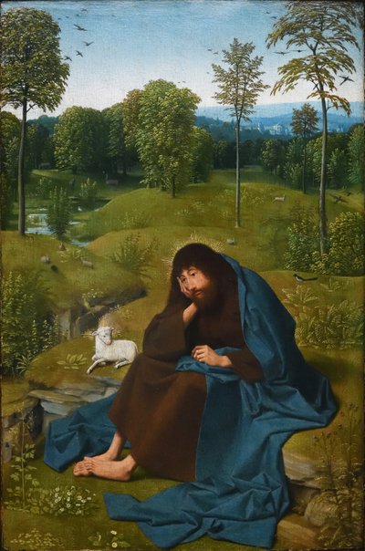 John the Baptist in the Wilderness by Geertgen Tot sint Jans