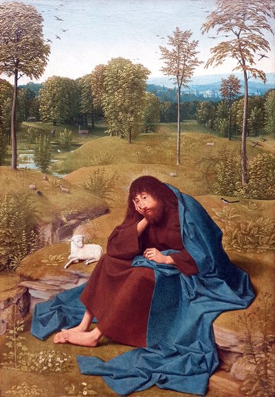 John the Baptist in the Wilderness by Geertgen Tot sint Jans