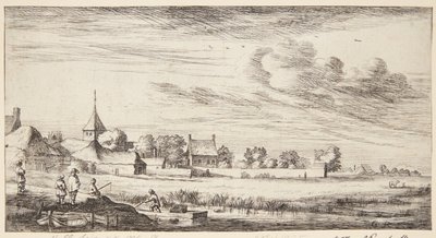 Sloterdijk Seen from the West by Geertruyt Roghman