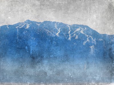 Blue Mountain Grunge by Gemma Bardot