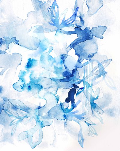 Dreamy Blue Florals by Gemma Bardot