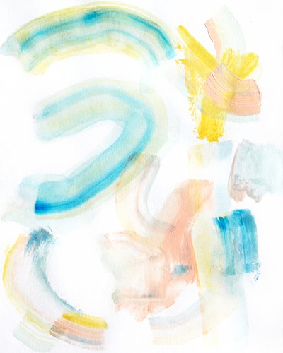 Soft Abstract Strokes by Gemma Bardot