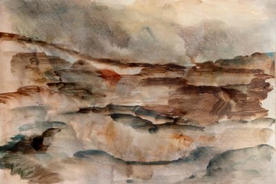 Stormy Earth Landscape by Gemma Bardot