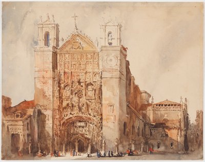 Church of Saint Paul, Valladolid by Genaro Pérez Villaamil