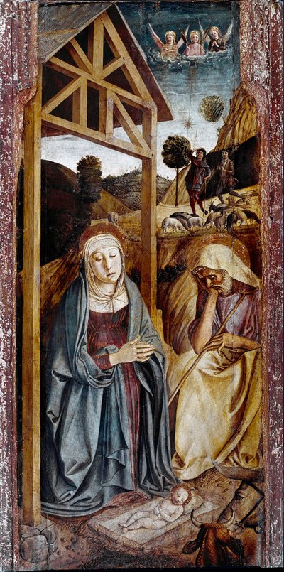 Triptych of the Nativity: Central Panel by Gentile Bellini