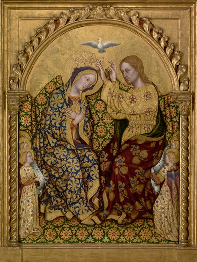 Coronation of the Virgin by Gentile da Fabriano