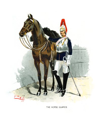 The Horse Guards, c1890 by Geoffrey Douglas Giles