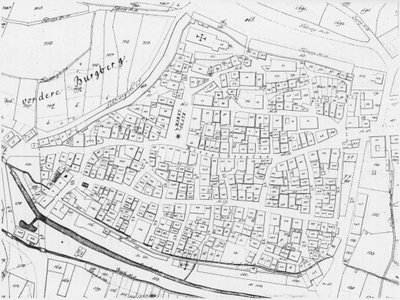 Old Map of Weinsberg by Geometer Jehle
