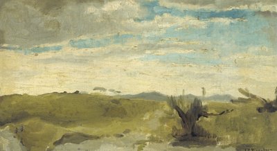 View in the Dunes near Dekkersduin by Georg-Hendrik Breitner