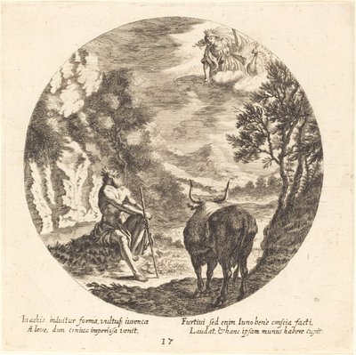 Jupiter Changing Io to a Cow by Georg Andreas Wolfgang the Elder