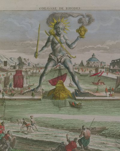 The Colossus of Rhodes (detail) by Georg Balthasar Probst
