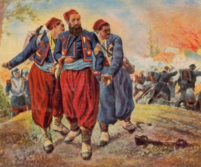 Turkos Captured near Wörth, 6 August 1870 by Georg Bleibtreu