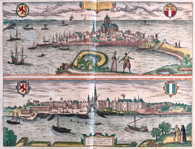 Rotterdam and Gouda, Netherlands - in 
