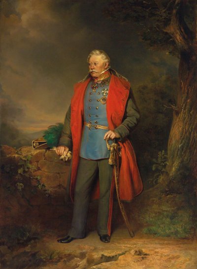 Field Marshal Josef Graf Radetzky of Radetz by Georg Decker