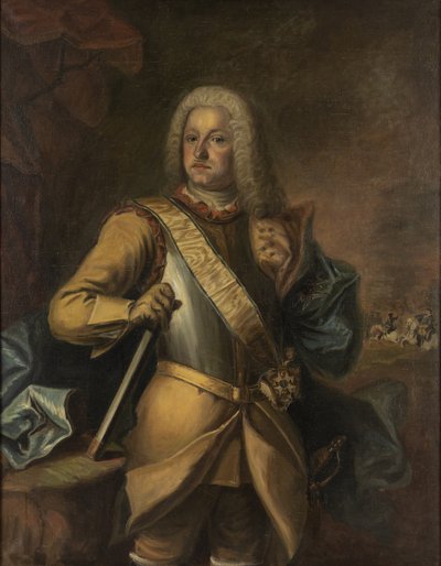 Lieutenant General Axel Erik Roos by Georg Engelhard Schröder