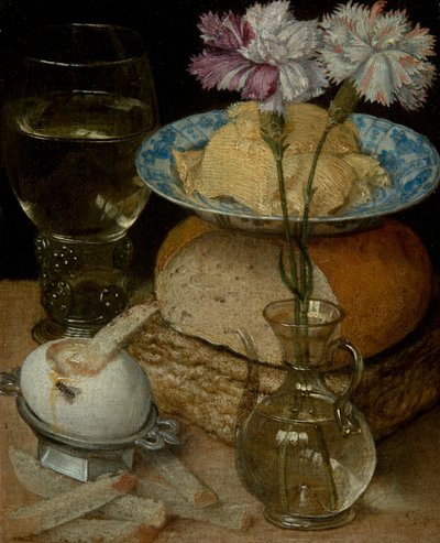 Breakfast with an Egg by Georg Flegel
