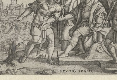 Porsenna Hears That Cloelia Has Escaped (series title: Stories from Early Roman History) by Georg Pencz