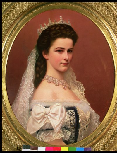 Empress Elizabeth of Bavaria (1837-98) in Hungarian Costume, 1867 by Georg Raab