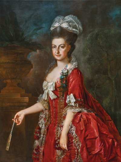 Portrait of Maria Christine of Austria 1778 by Georg Weikert