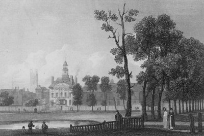 Bethlehem Hospital, as It Appeared in June 1811, London by George (after) Arnald