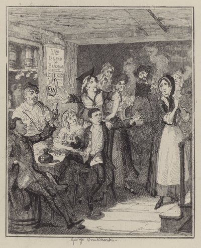 Illustration for Jack Sheppard by George (after) Cruikshank