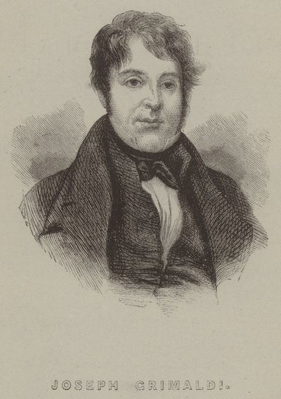 Joseph Grimaldi by George (after) Cruikshank