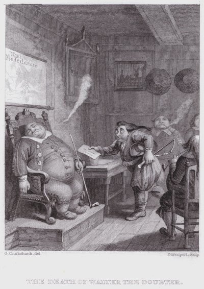 The Death of Walter The Doubter by George (after) Cruikshank