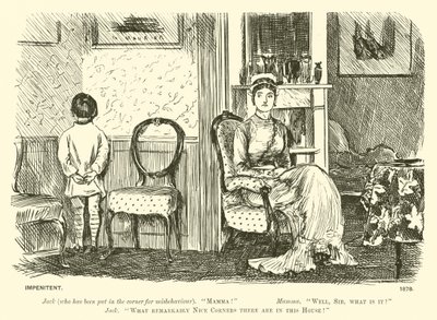 Impenitent by George (after) Du Maurier