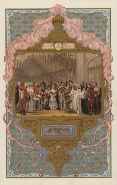 The christening of the future King Edward VII by George (after) Hayter