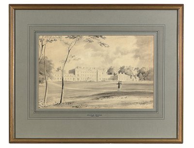 Carton House, Co. Kildare, seat of the Duke of Leinster by George (after) Petrie