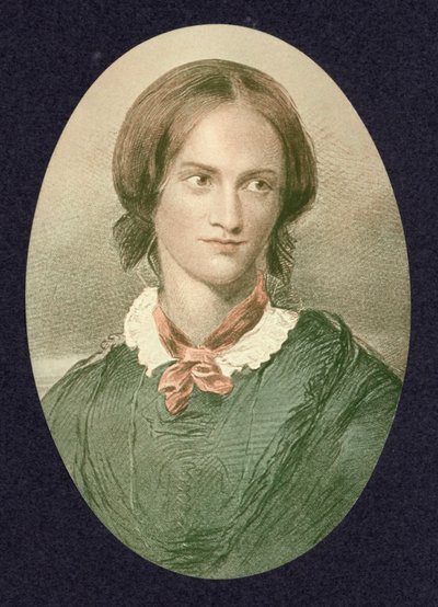 Charlotte Bronte, English novelist by George (after) Richmond